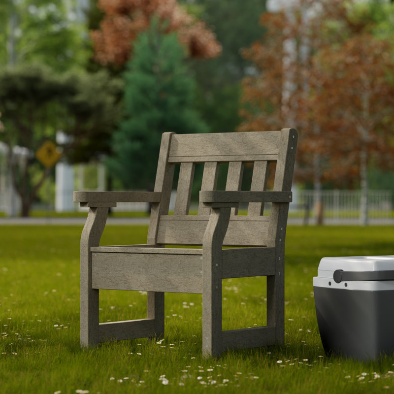 Heritage Garden Chair, Weathered Wood