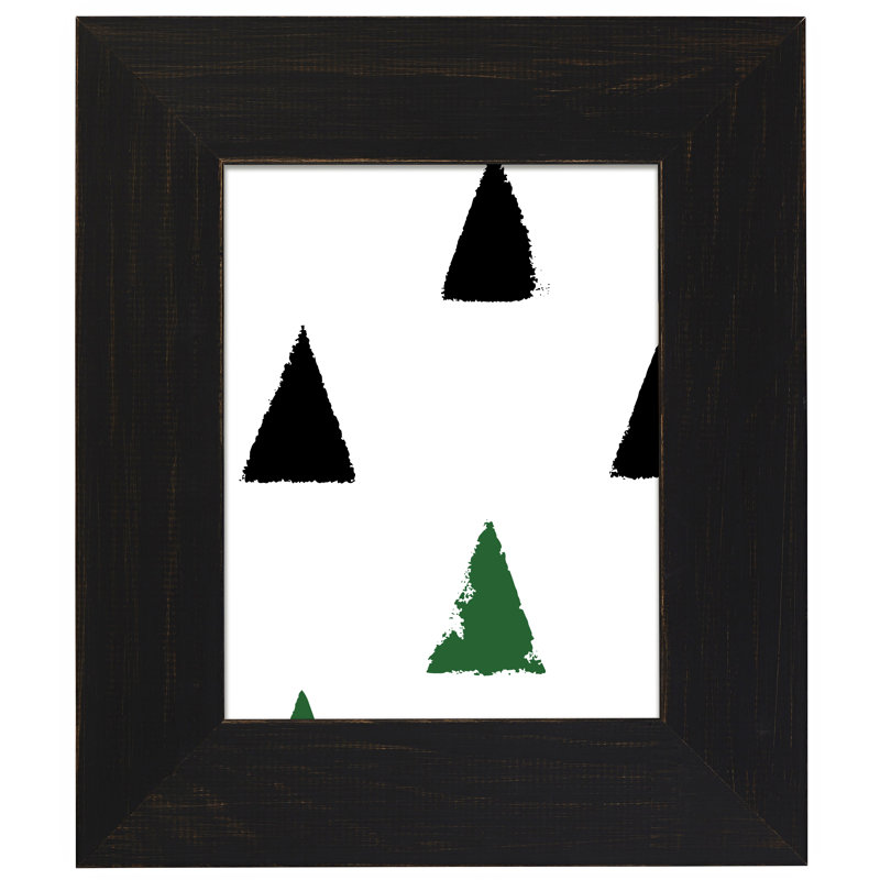 Cadre photo simple Lacona, Noir anthracite, 16 po x 24 po