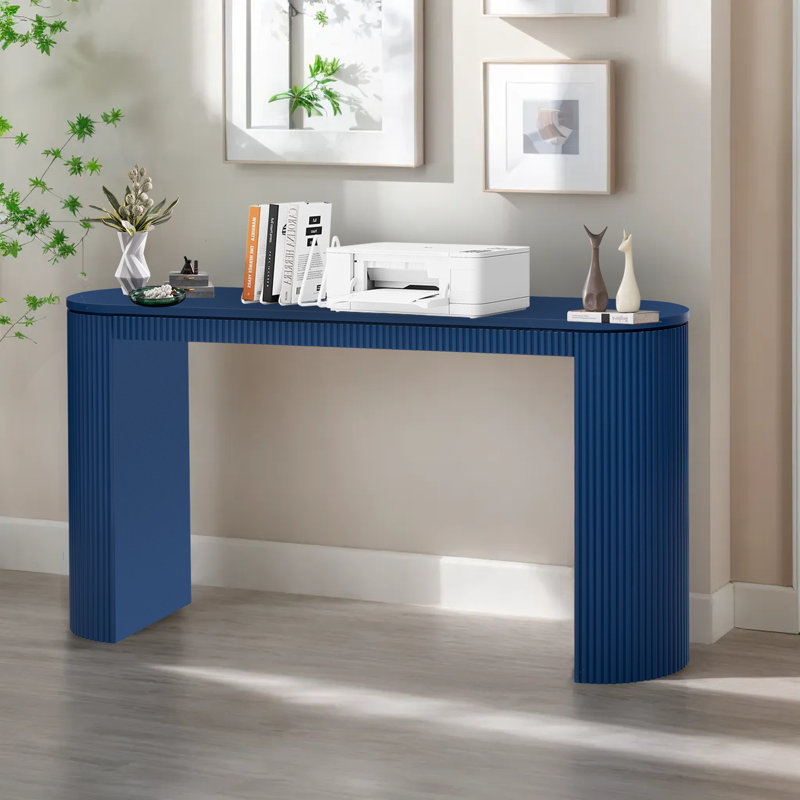 Console Table, Navy