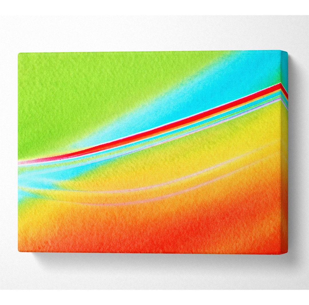 Pastell Intent - Kunstdrucke auf Leinwand - Wrapped Canvas