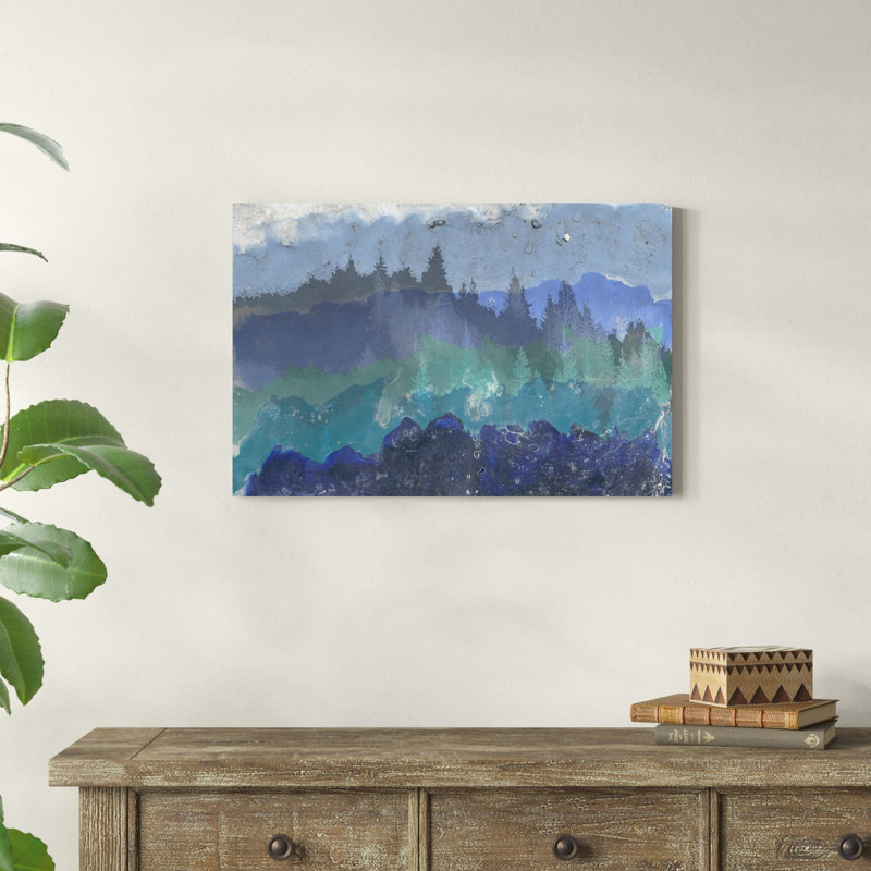Sentier des Appalaches II, H 20 po x l 30 po x P 1,25 po