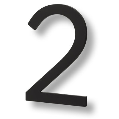 Floating House Number, 6"