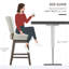 Tabouret de comptoir pivotant de 26,5 po-72286378