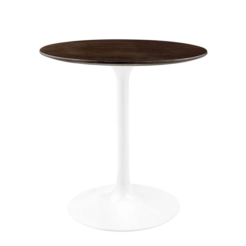Silver Orchid Fein Oval Dining Table, Rose, 28" W x 28" L, Cherry