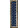 Tapis bleu marine Weisgerber
