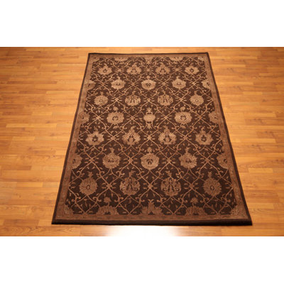 Wool Damask Indoor Rug