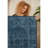 Premium Cotton Area Rug, Navy Blue & Black, 31.5 x 59.1 inches | 100% Cotton, 1200 g/m², 0.4 in Pile Height, Antibacterial, Non-Slip PVC Backing | Machine Washable, Perfect for Home Decor & High-Traffic Areas-112936323