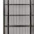 Slatted Wood Book Shelf with 3 Shelves and Curved Edge-91583904