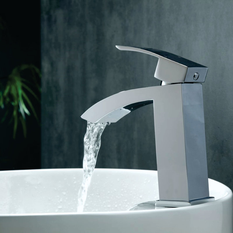 Robinet pour salle de bain à poignée simple Aqua