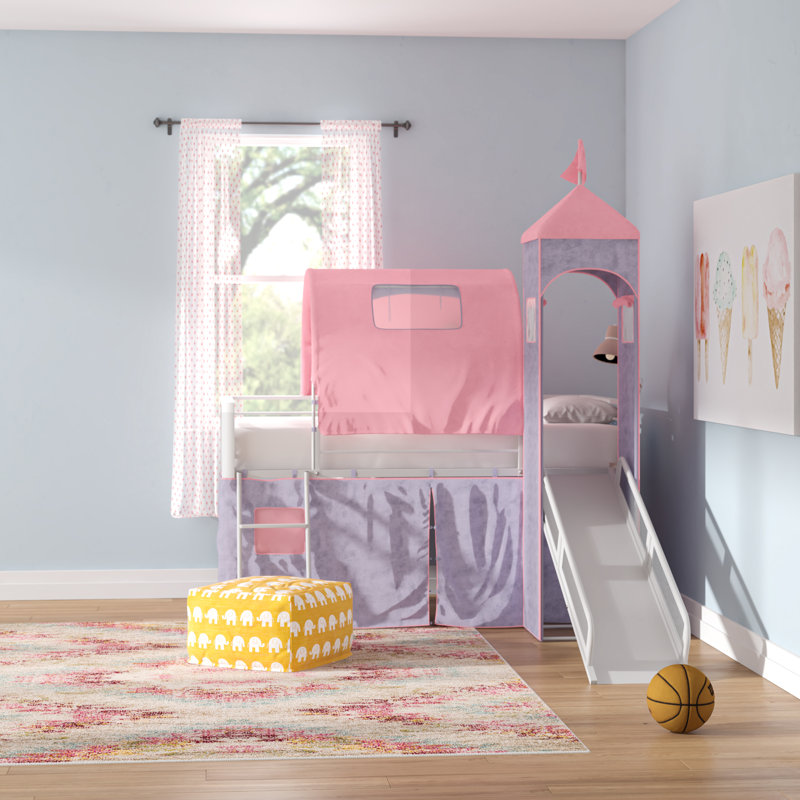 Lit simple mezzanine bas Braylee