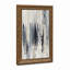 Formes verticales abstraites sur toile beige et grise-297851194
