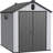 6*8Ft Plastic Backyard Shed - Modern & Easy Assembly Storage For Spacious Functional