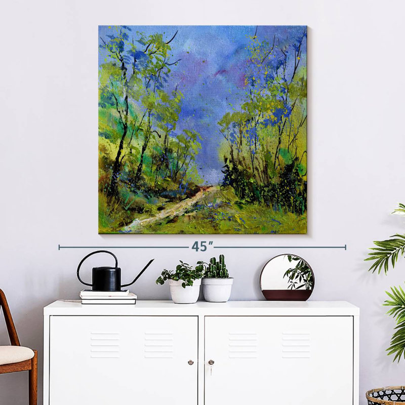 Avery Spring Path, 33" H x 33" W