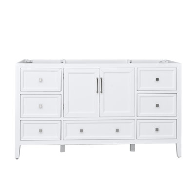 Everette 60'' W Single Bathroom Vanity Base