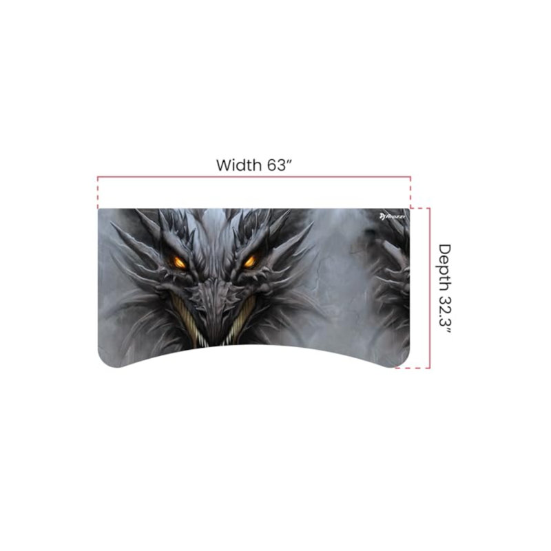 Arena Full-surface, Interchangeable, Water-resistant, And Washable Mouse Pad With Stitched Edges - D036