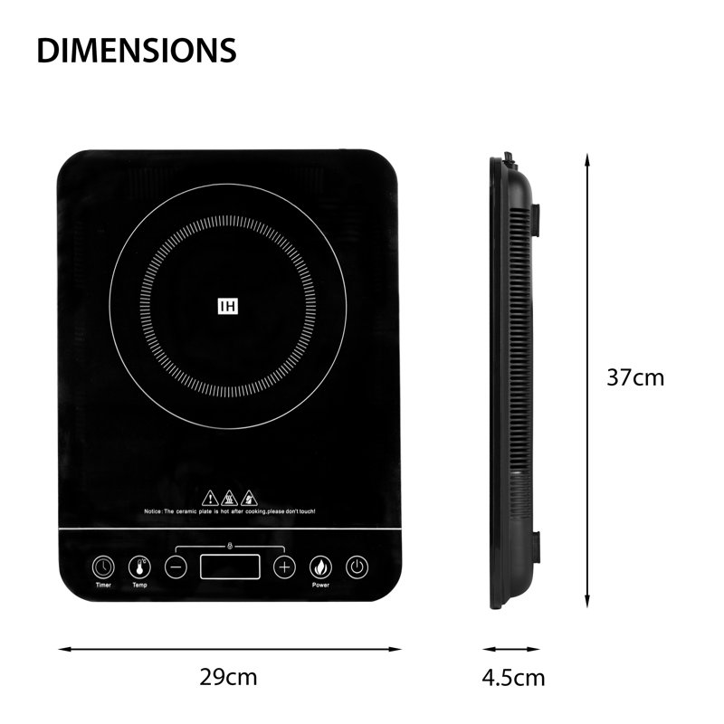 Quest 2000W Induction Single Hot Plate