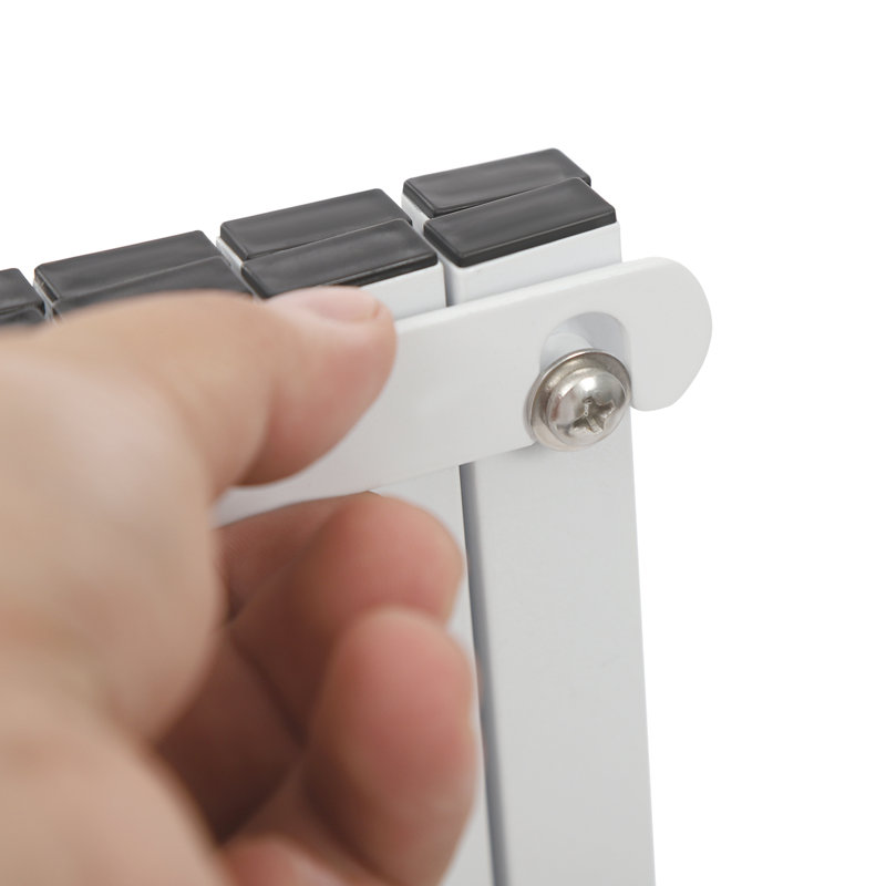 Barrière de sécurité portable extensible, Blanc