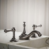 Artifacts® Widespread Faucet Bathroom Sink with Drain Assembly