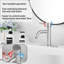 Robinet de salle de bains monotrou avec ensemble de drainage-72584271