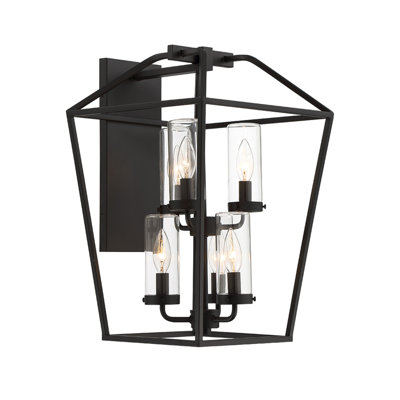 Ispa 6 light Lantern in Black