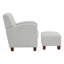 Fauteuil club avec repose-pieds 29,25 po Kaelan-454837714