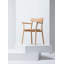Chiaro Solid Wood Stacking Arm Chair-63215918