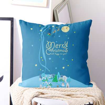  Housse de coussin carré en lin