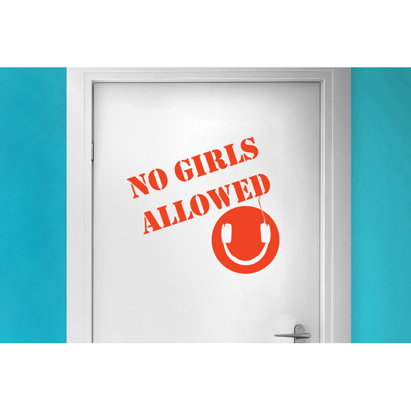 Wall Decal, Orange