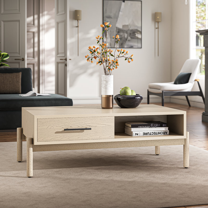 Hartl 4-Leg Coffee Table with Storage