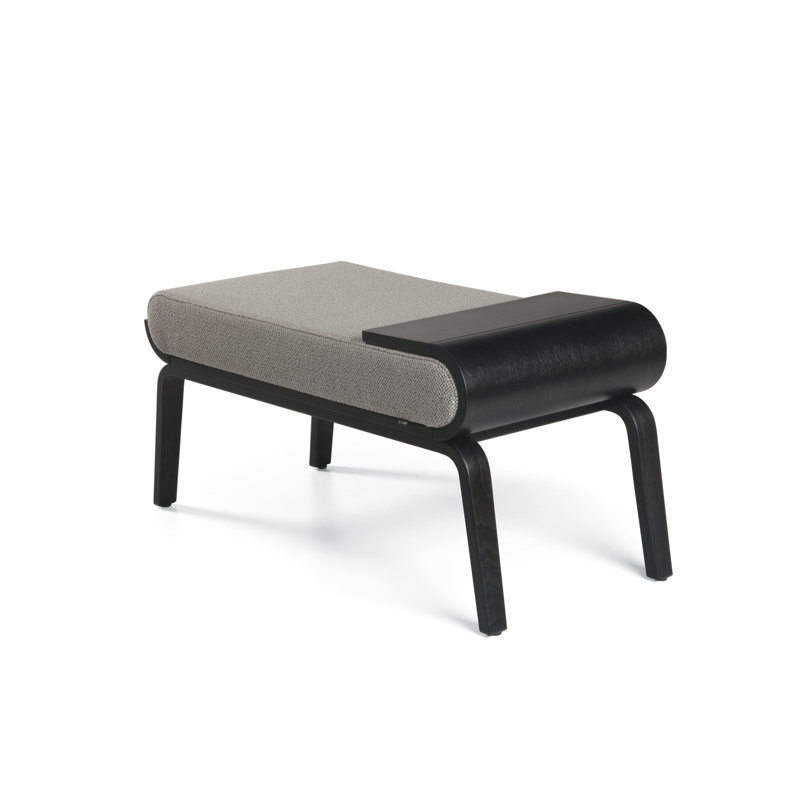 So Cotton Bench, Transparent Black