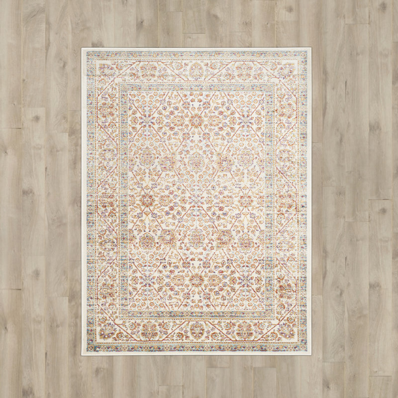 Tapis oriental en viscose Belhaven Sevilla, Rectangle 4 pi x 5 pi 7 po