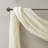 Irina Solid Sheer Embroidered Single Window Scarf-1833293123-1833293122