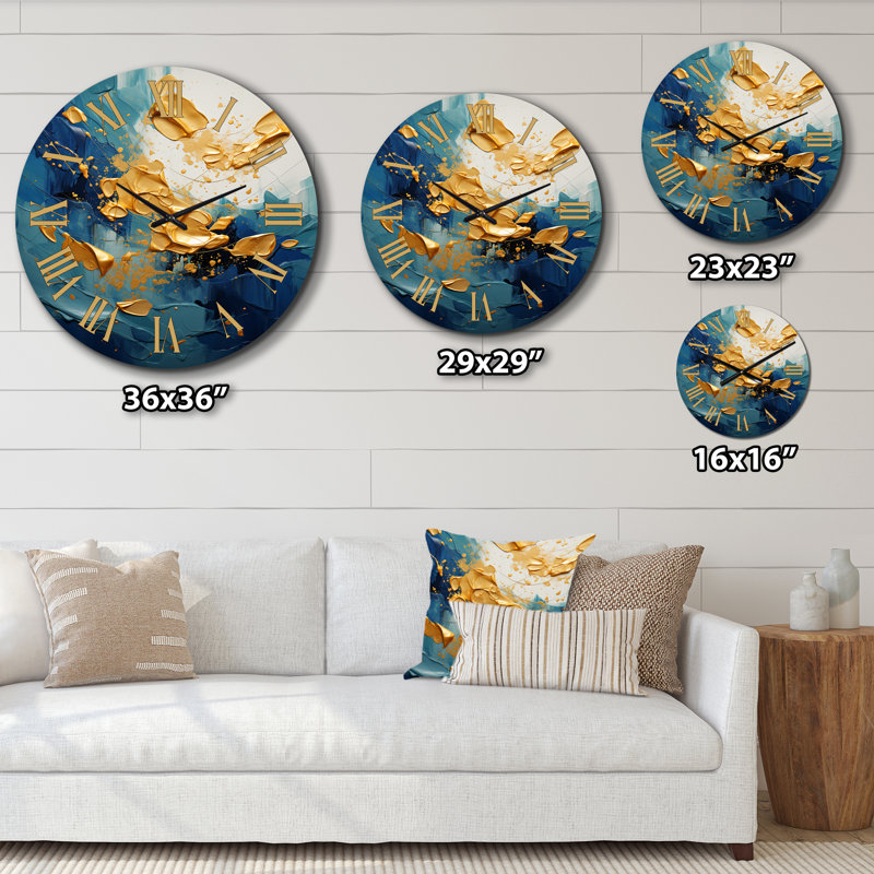 Horloge murale Spring Bliss, Grand