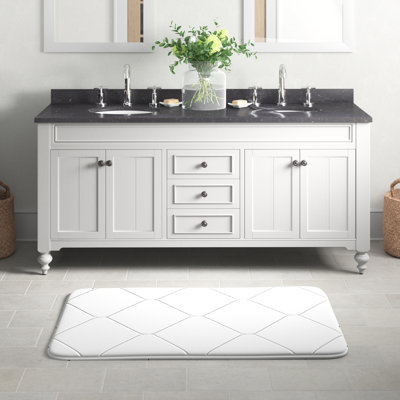 Dow 72"" Double Bathroom Vanity Set -  Lark Manorâ¢, 33A89D63E68C47FBBA7B256CE6062FF4