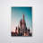Walt Disney Castle Print - Fairytale Castle Wall Art - Magical Fantasy Canvas Poster - Enchanted Kingdom Inspired Artwork - Family Travel Decor - Whimsical Storybook Wall Hanging - Modern Home Decoration Art Print-850904114