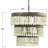 Aidescombe 3-Tier Wood Bead Chandelier-4826295