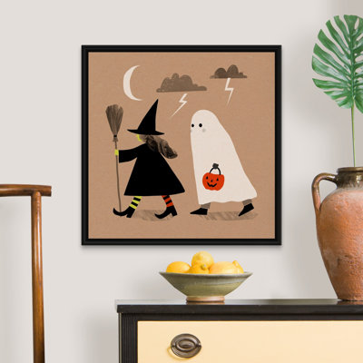 «Graphic Halloween III» par Victoria Barnes, reproduction d'art sur toile