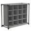 16 Pair Shoe Storage Cabinet