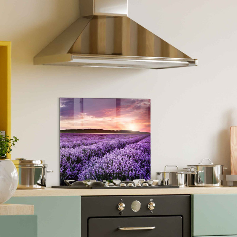 Élégante peinture décorative en verre trempé 23,6 po x 23,6 po | 100% verre trempé, épaisseur: 0,16 pouce | Parfait pour la décoration intérieure, le salon et le bureau | Pièce d'art moderne, durable et élégante