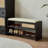Black Upholstered Bench