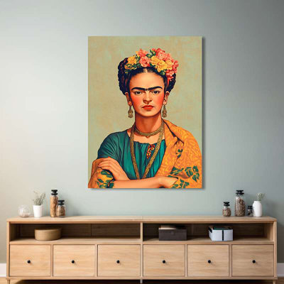 Frida by Matt Spencer - Wrapped Canvas Print