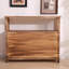 Buffet en bois massif café clair-2118126031
