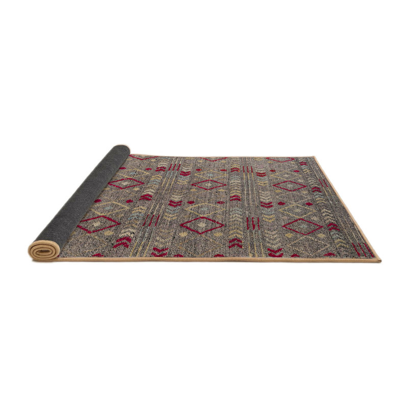 Tapis abstrait moderne 5073, Rond 7 pi