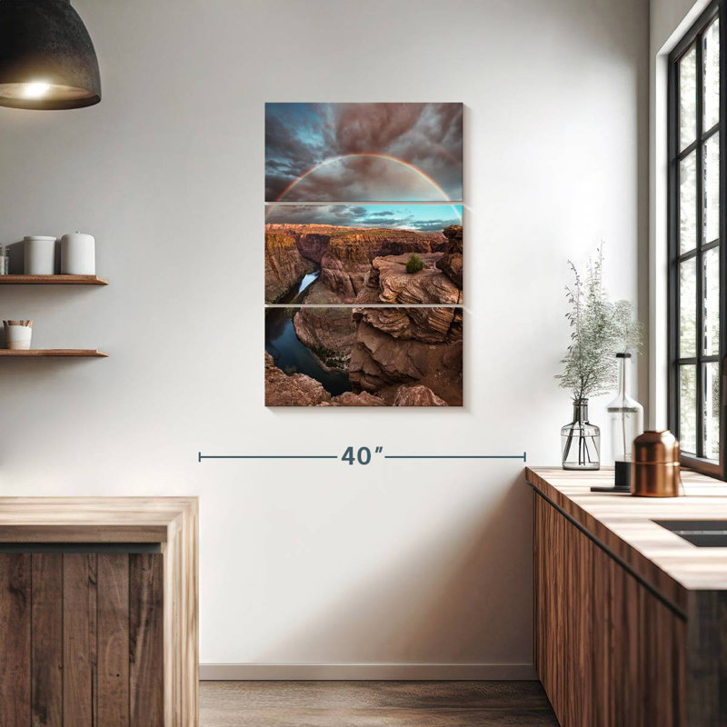 Alvord Horseshoe Bend Rainbow, H 38 po x l 24 po
