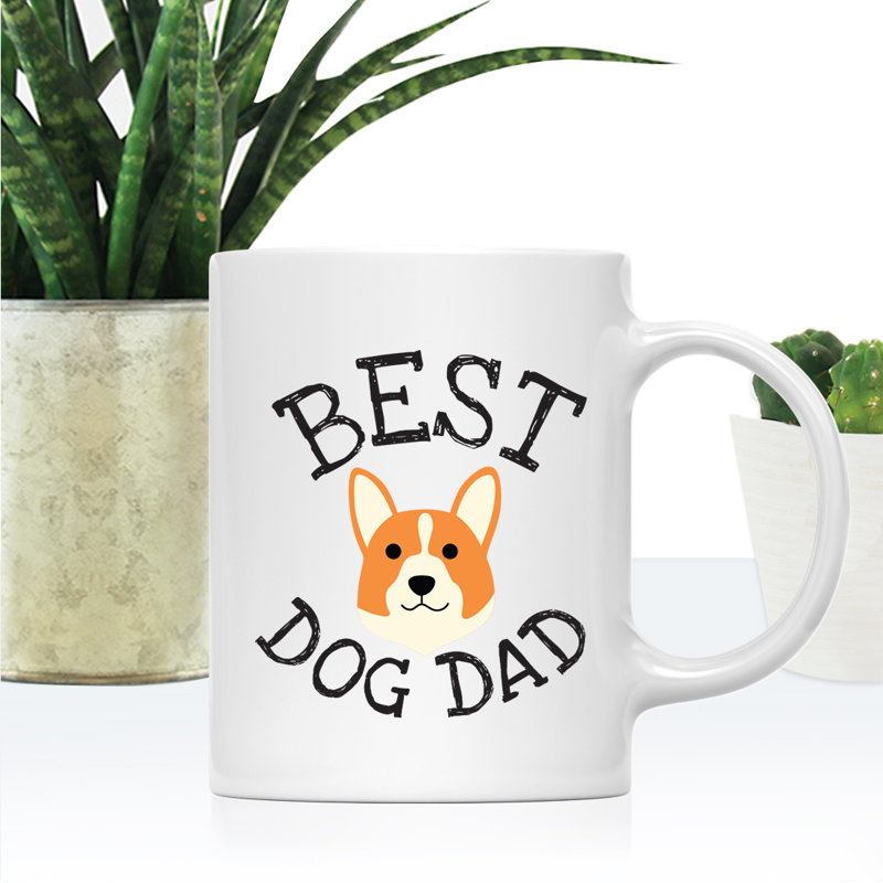 Tasse à café Best Dog Dad, Corgi