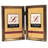 Weishaar Brass Metal Beaded Picture Frame