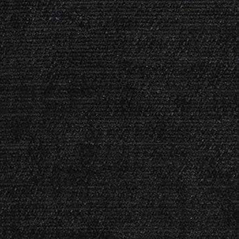 Tulip Luxury Bed Headboard With Turin Linen Fabric Upholstery, Black, Single (3')
