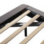 Lit plateforme en velours de mouvement moderne