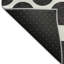 Tapis noir Prisco lavable à la machine de qualité supérieure-156841125