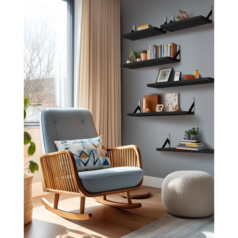 Floating Shelf, Black